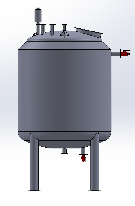 Ribbon Blender Mixer Alternate View